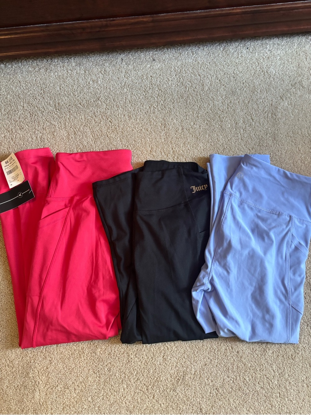 Juicy Couture/Velocity women Leggings Trio